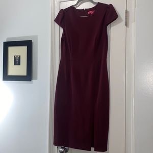 Betsey Johnson Burgundy Dress